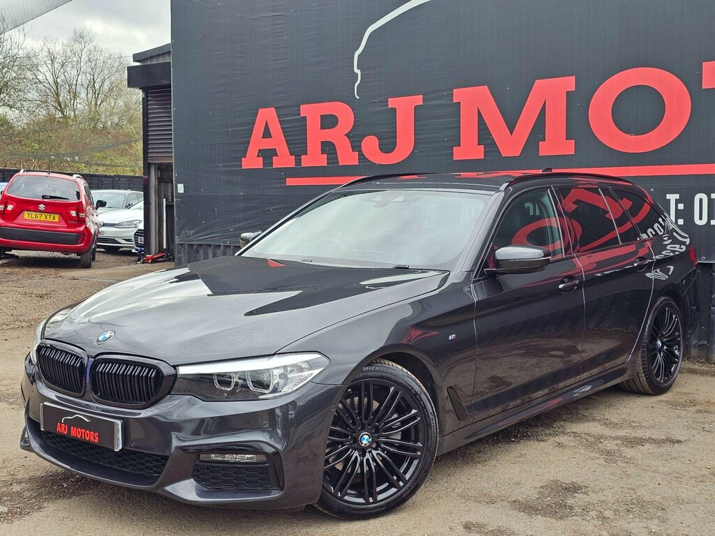 BMW 5 Series 2.0 520I Gpf M Sport Touring Euro 6 Ss YC69TKA Grey #3