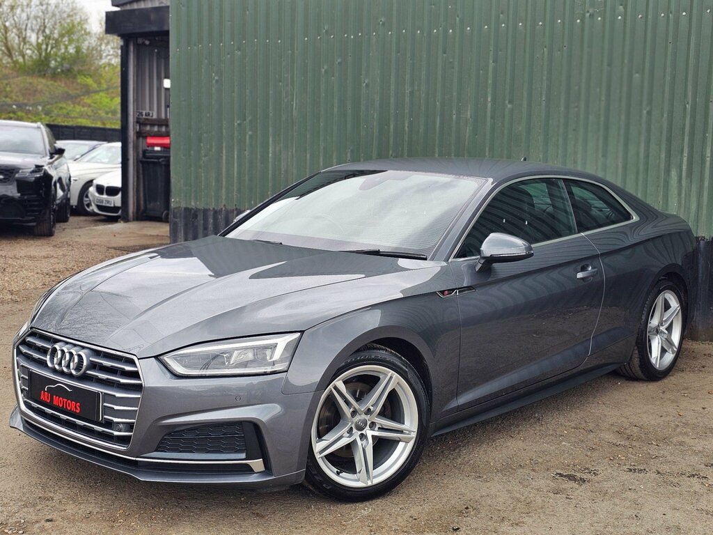 Audi A5 1.4 Tfsi S Line S Tronic Euro 6 Ss LD18CLY Grey #4