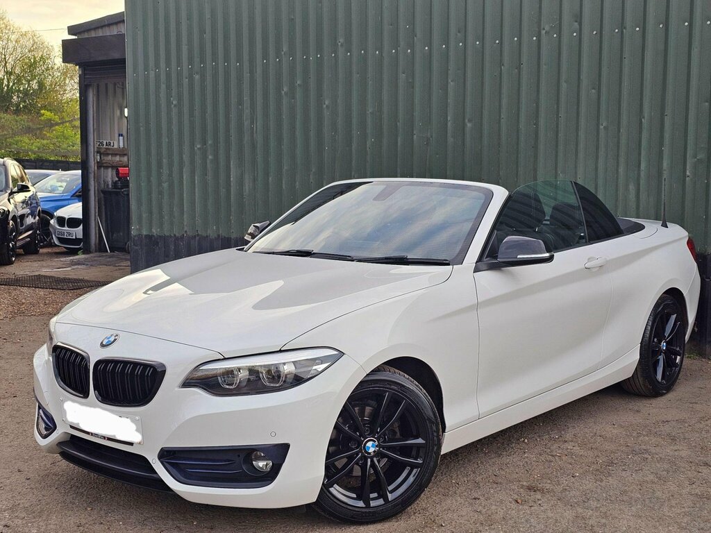 BMW 2 Series 1.5 218I Sport Euro 6 Ss VU18OAN White #4