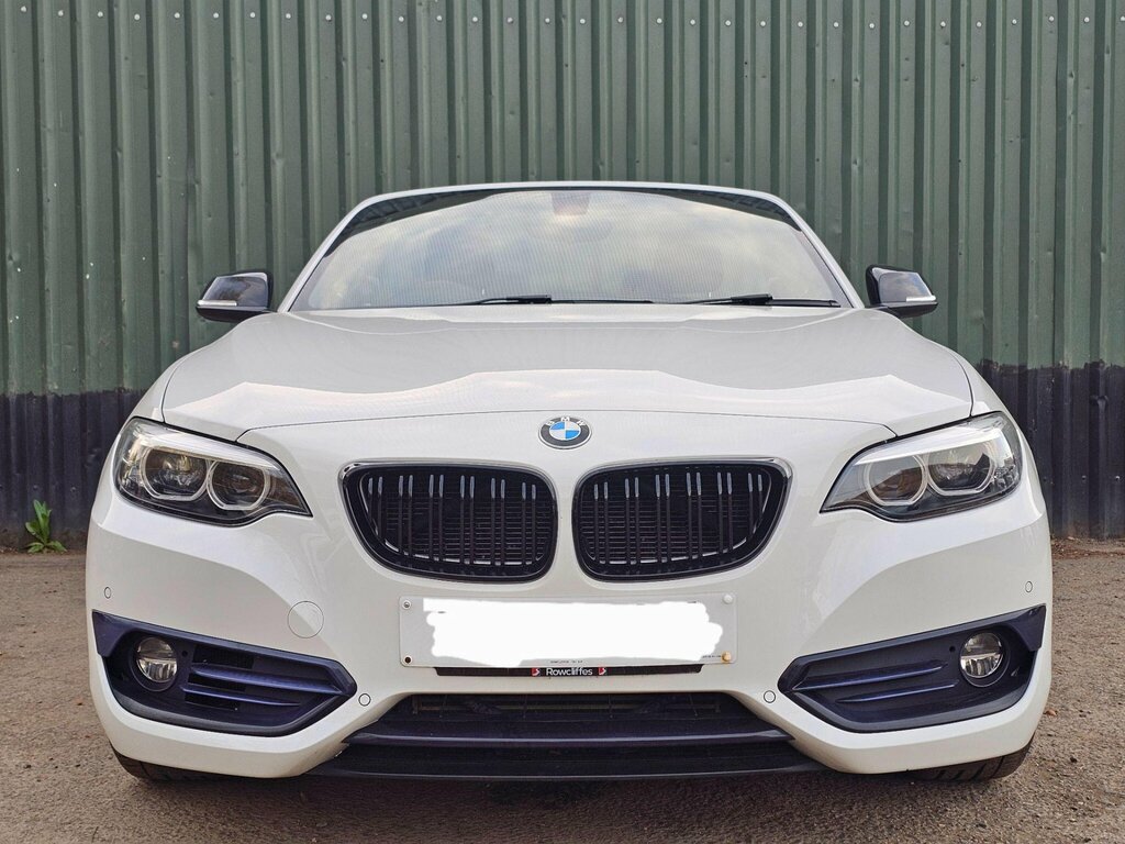 BMW 2 Series 1.5 218I Sport Euro 6 Ss VU18OAN White #3