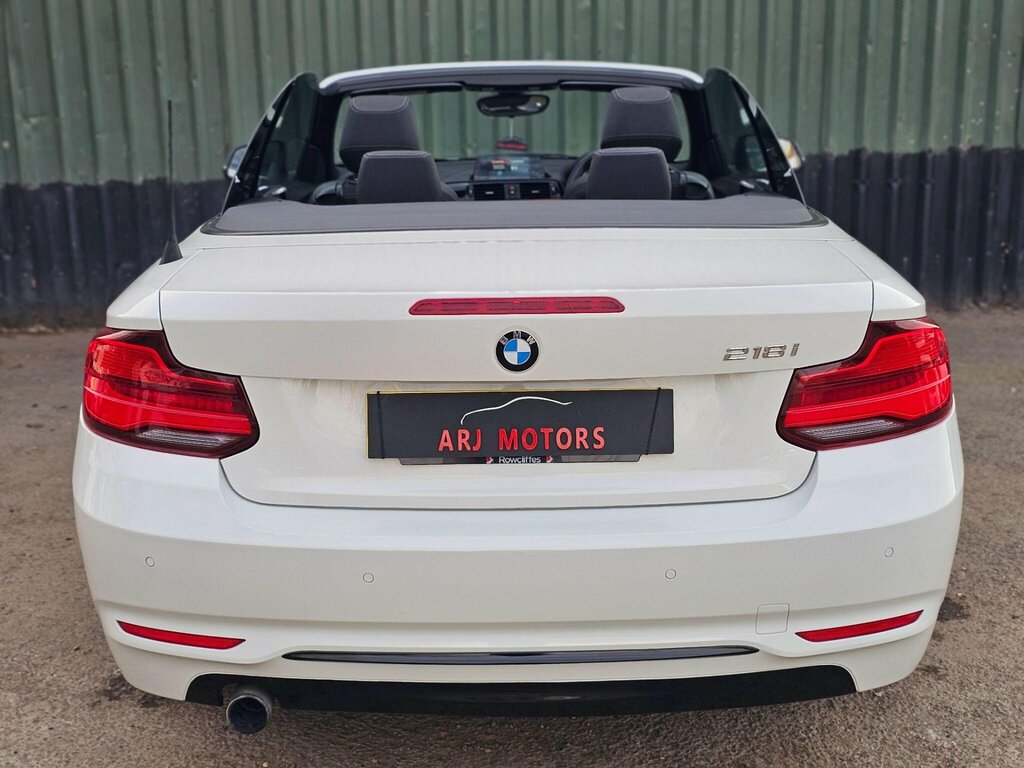 BMW 2 Series 1.5 218I Sport Euro 6 Ss VU18OAN White #6