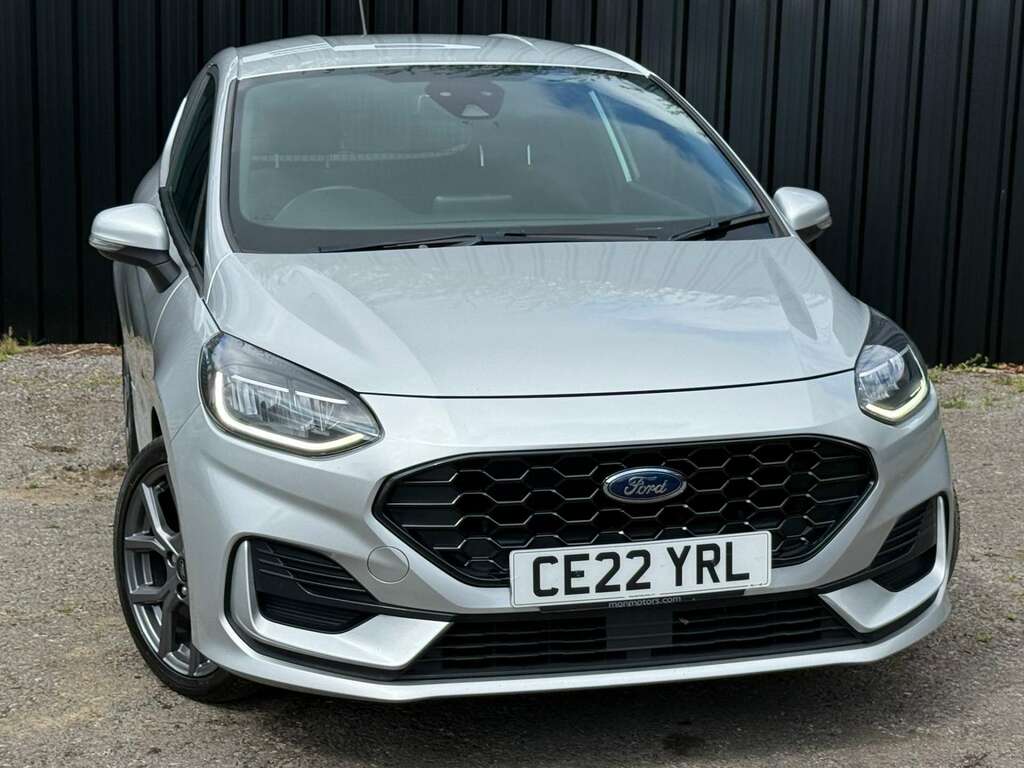 Ford Fiesta Sport 1.0T Ecoboost Van CE22YRL Silver #6