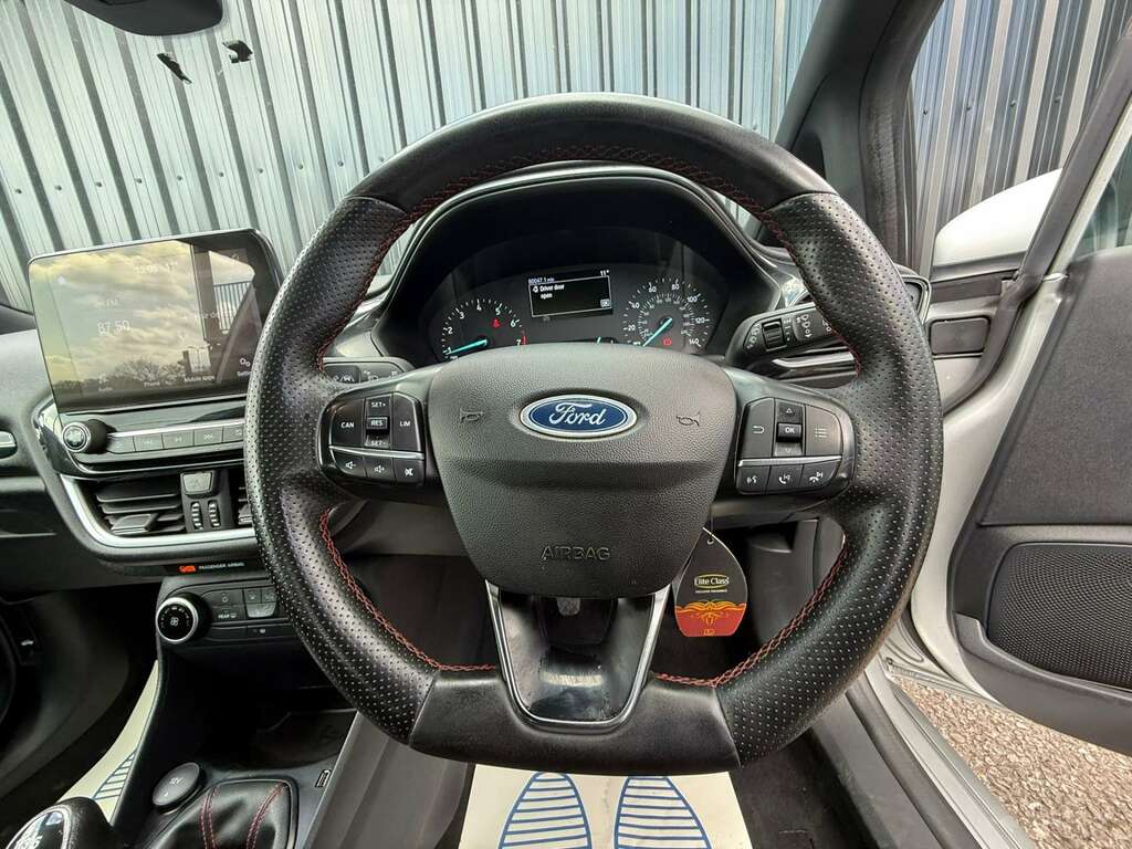 Ford Fiesta Sport 1.0T Ecoboost Van CE22YRL Silver #4