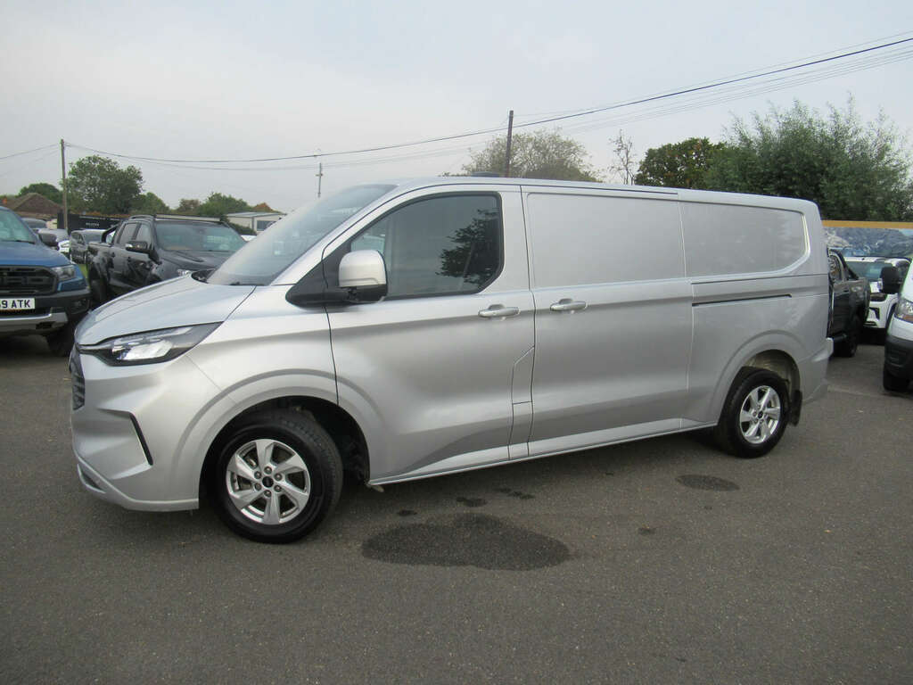 Ford Transit Custom 2.0 300 Limited Ecoblue WO24EDJ Silver #2