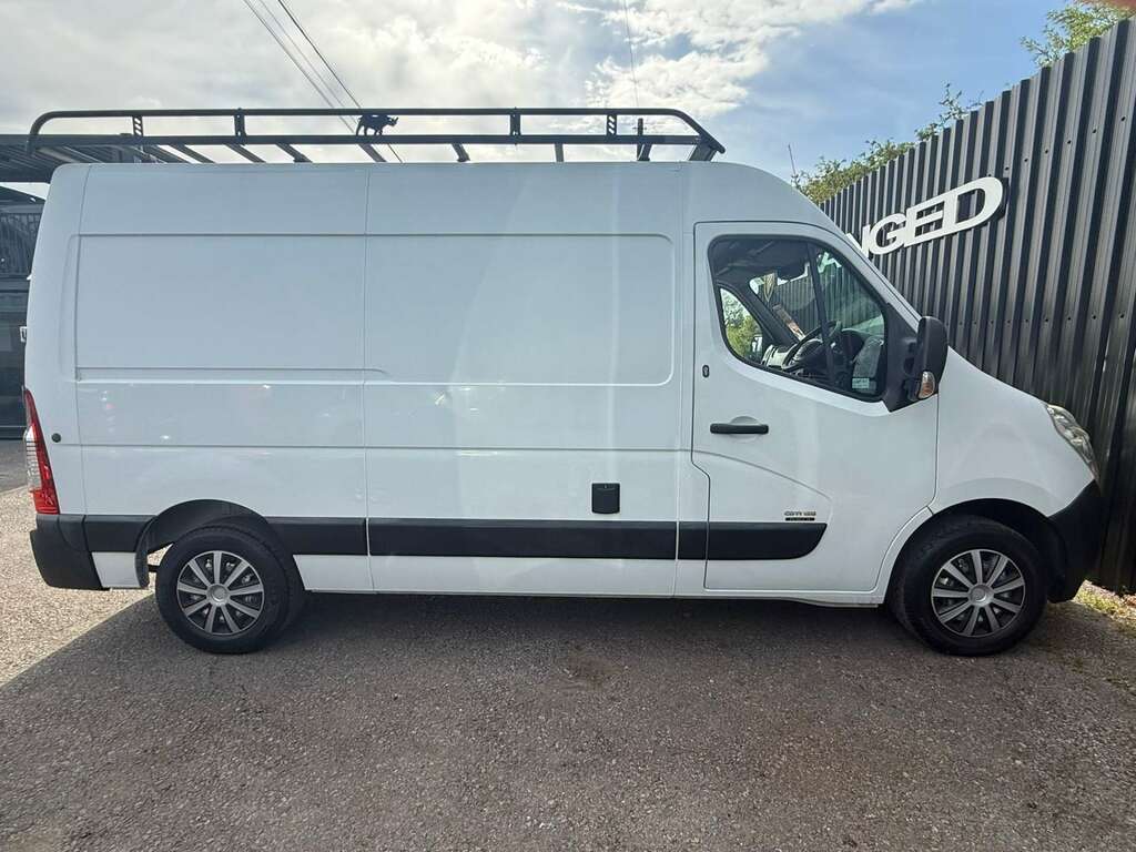 Vauxhall Movano 2.3 Camper Race Van L2h2 F3500 Cdti 125 White #5