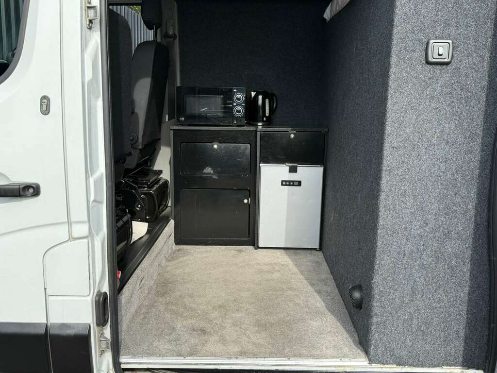 Vauxhall Movano 2.3 Camper Race Van L2h2 F3500 Cdti 125 White #2