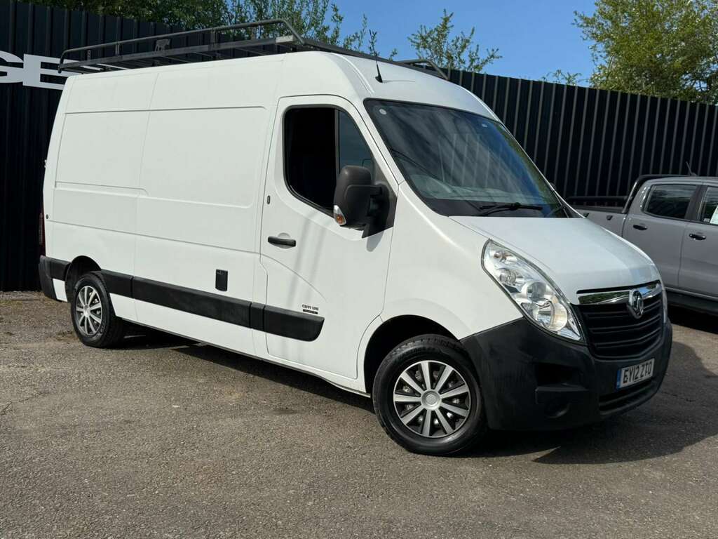 Vauxhall Movano 2.3 Camper Race Van L2h2 F3500 Cdti 125 White