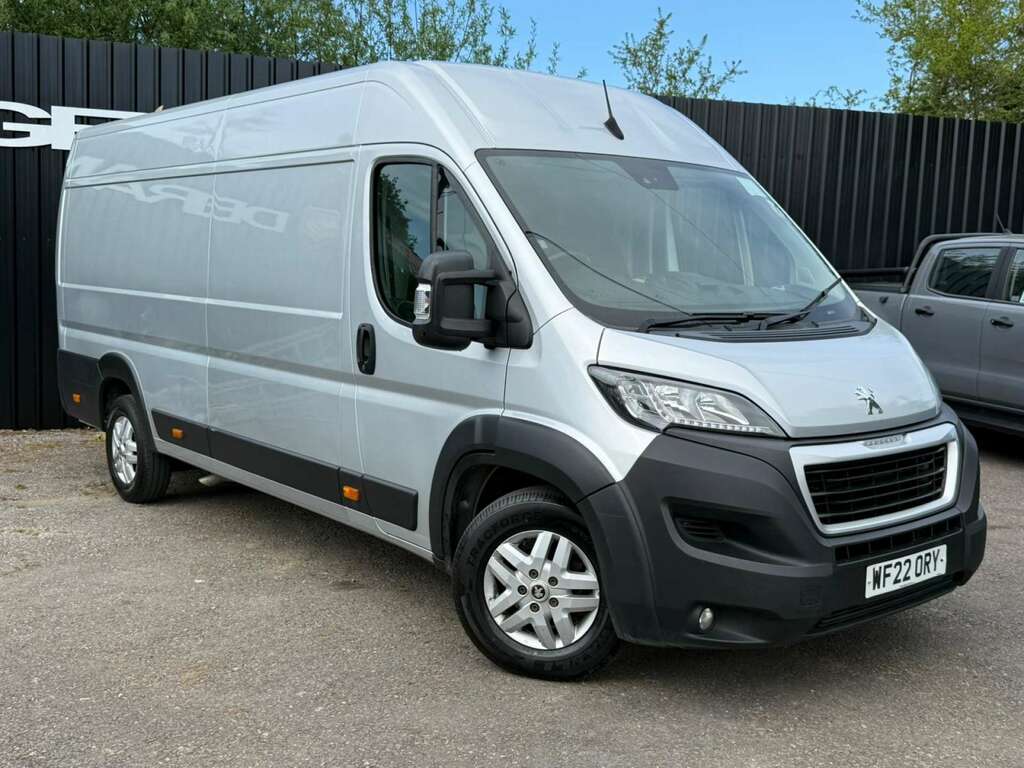 Peugeot Boxer 2.2 L4h2 435 Asphalt 140 Blue Hdi Lwb WF22ORY Silver #4