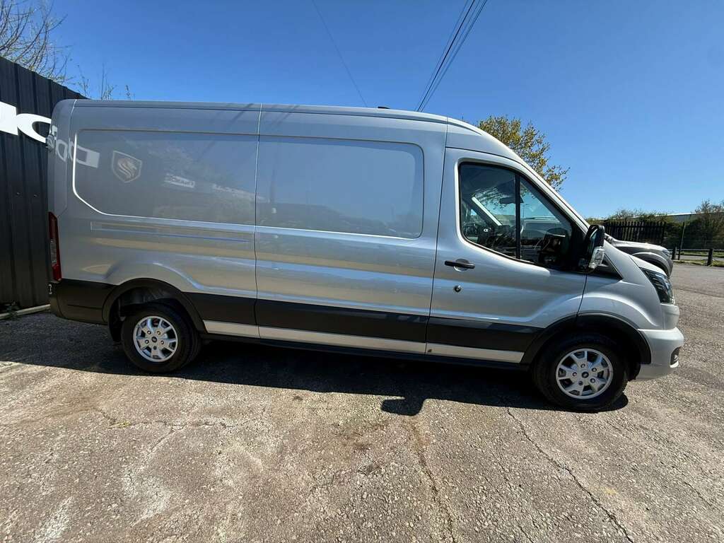 Ford Transit Custom 2.0 350 Limited Ecoblue HN24DYG Silver #4