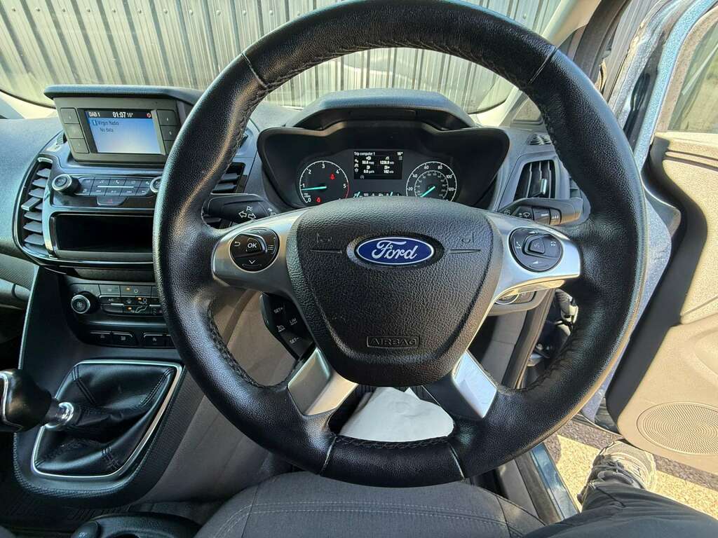 Ford Transit Connect 1.5 L1h1 200 Limited Tdci GN21MWZ Blue #4