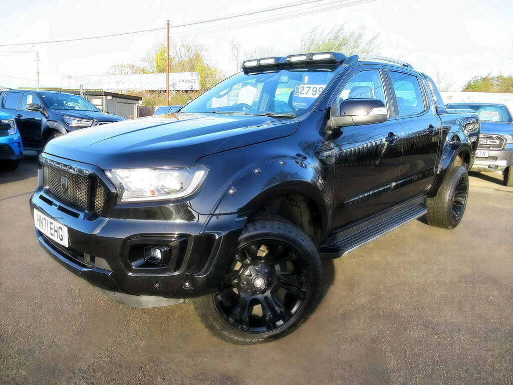 Ford Ranger 2.0 Deranged Wildtrak Ecoblue 4X4 4Wd HN71EHG Black #2
