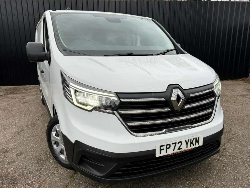 Renault Trafic 2.0 Sl28 Business Blue Dci FP72YKM White #6