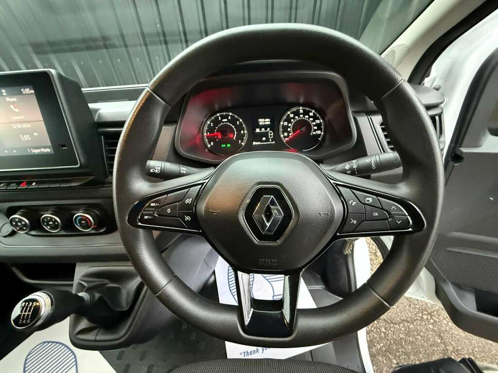 Renault Trafic 2.0 Sl28 Business Blue Dci FP72YKM White #4