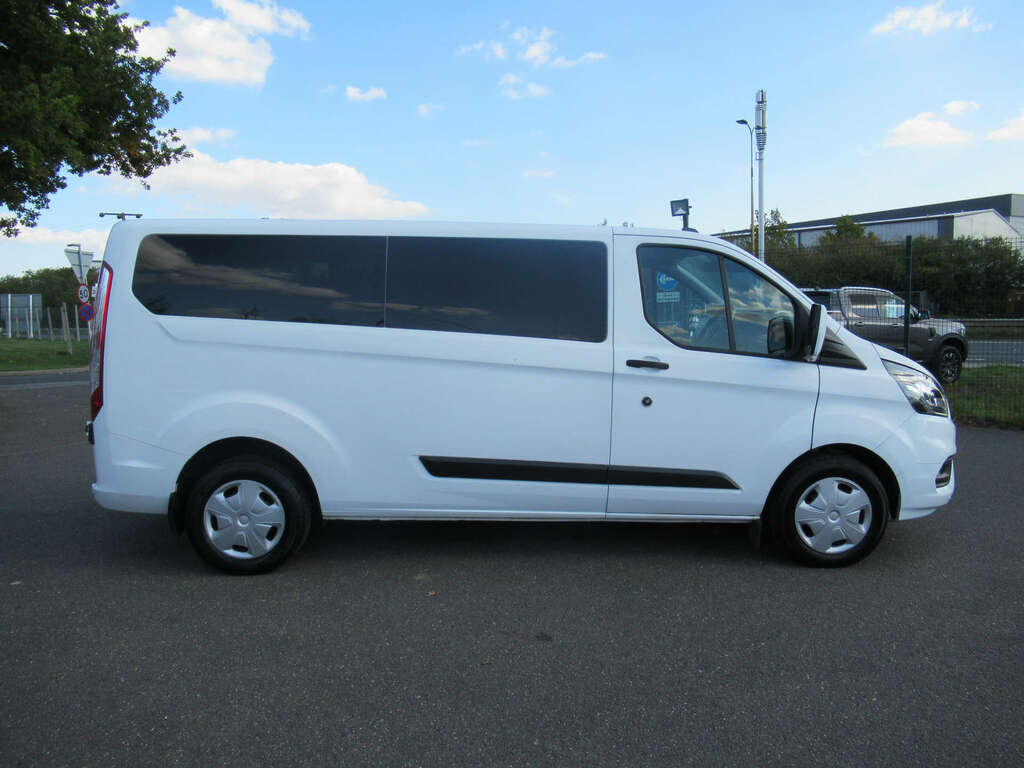 Ford Transit Custom 2.0 L2h1 320 Trend Kombi 9 Seat Double Cab Ecoblue BK70XTH White #5