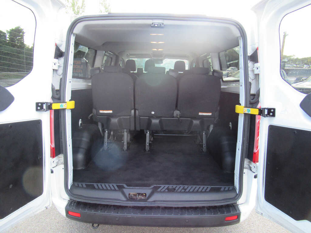 Ford Transit Custom 2.0 L2h1 320 Trend Kombi 9 Seat Double Cab Ecoblue BK70XTH White #4