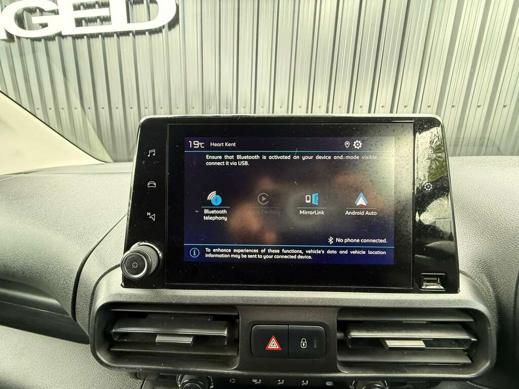 Citroen Berlingo 1.5 L1h1 Swb 1000 Enterprise Professional Blue Hdi CF71ORG Grey #2