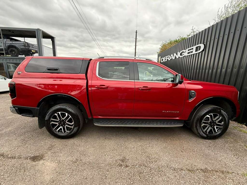 Ford Ranger 3.0 Platinum Ecoblue 4X4 4Wd ET73XMS Red #5