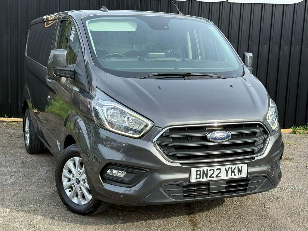 Ford Transit Custom 2.0 300 Limited Ecoblue BN22YKW Grey #6