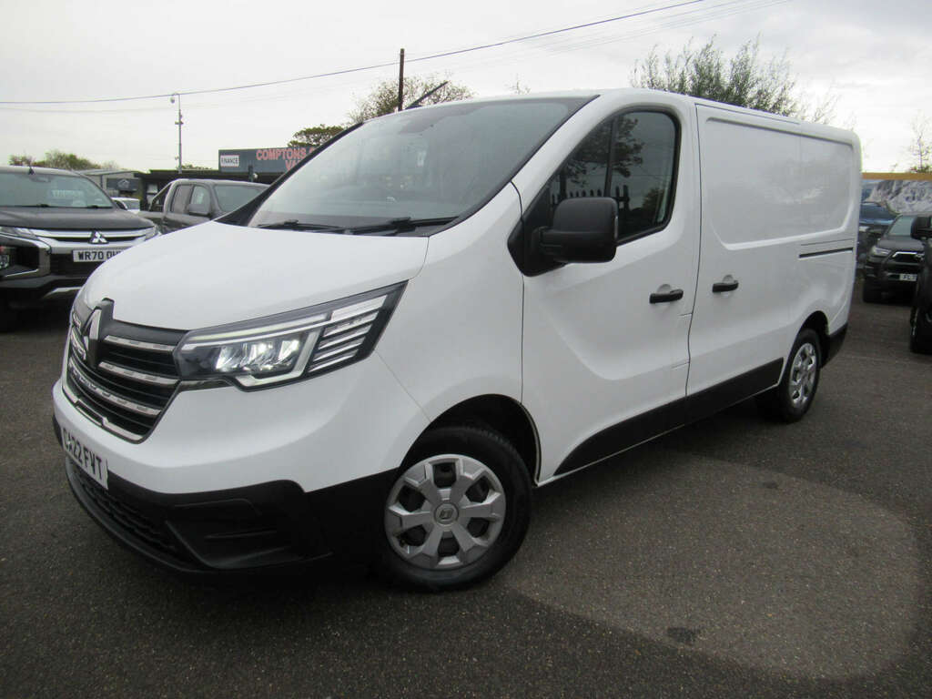 Renault Trafic 2.0 Sl28 Business Blue Dci CA22FVT White #2