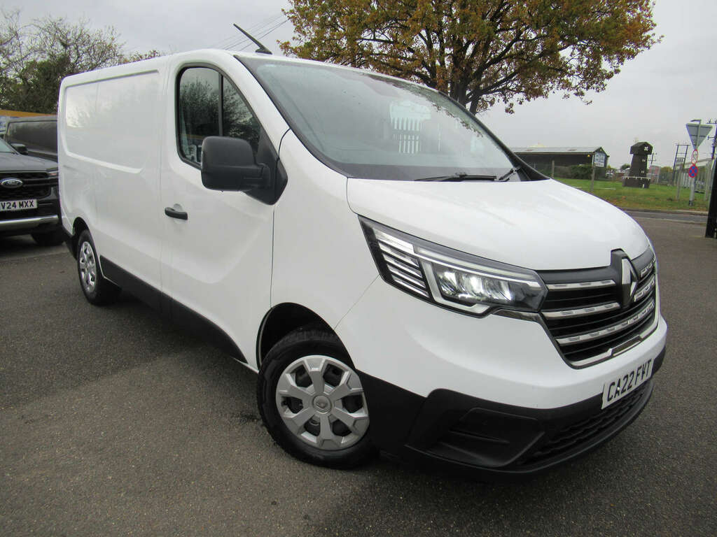 Renault Trafic 2.0 Sl28 Business Blue Dci CA22FVT White #4