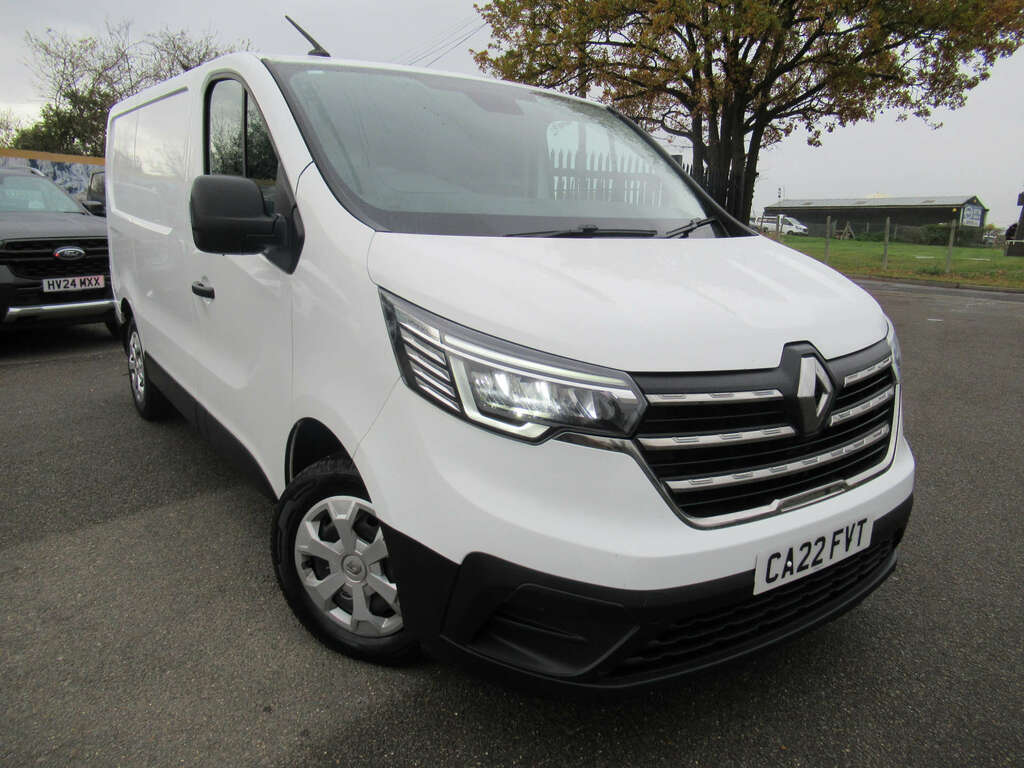 Renault Trafic 2.0 Sl28 Business Blue Dci CA22FVT White #5