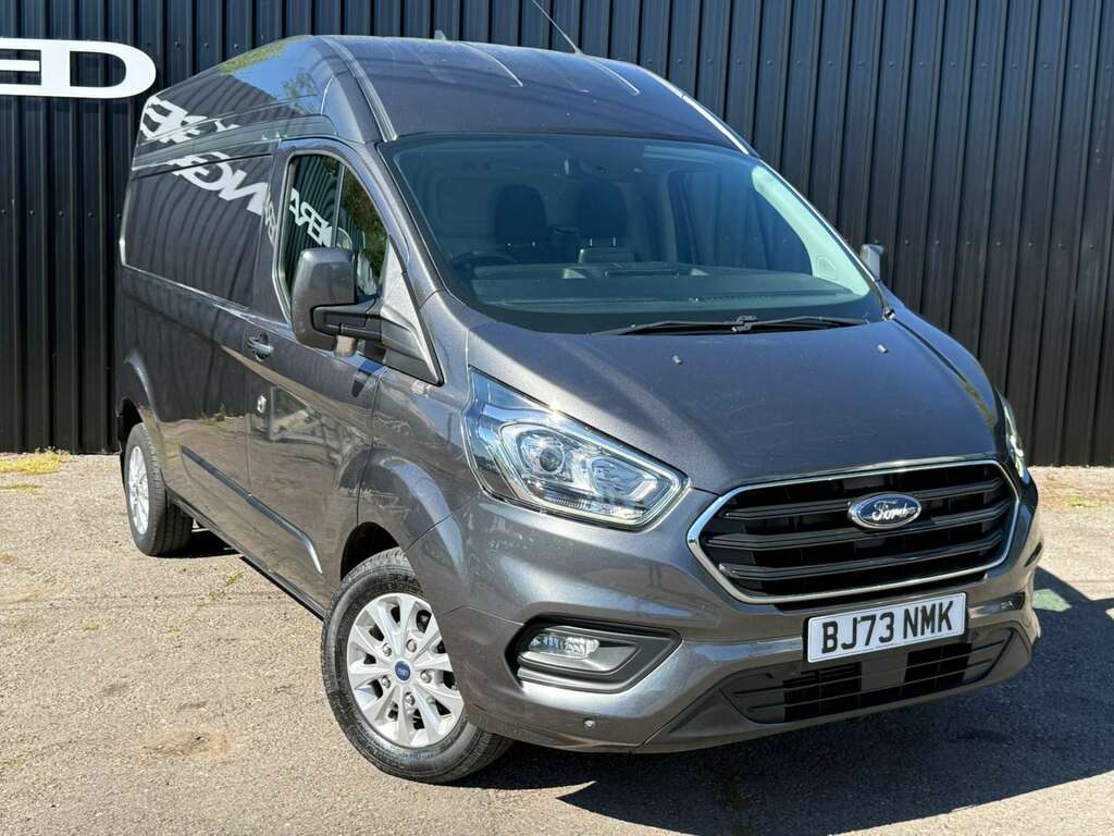 Ford Transit Custom 2.0 L2h2 300 Limited Lwb Tdci 130 Ecoblue BJ73NMK Grey #6