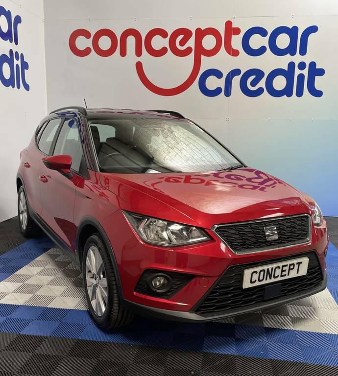 Seat Arona Hatchback Red #3