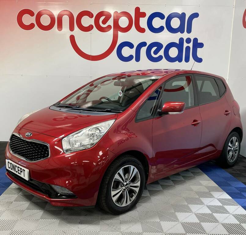 Kia Venga Hatchback 1.6 Crdi Isg 3 Red