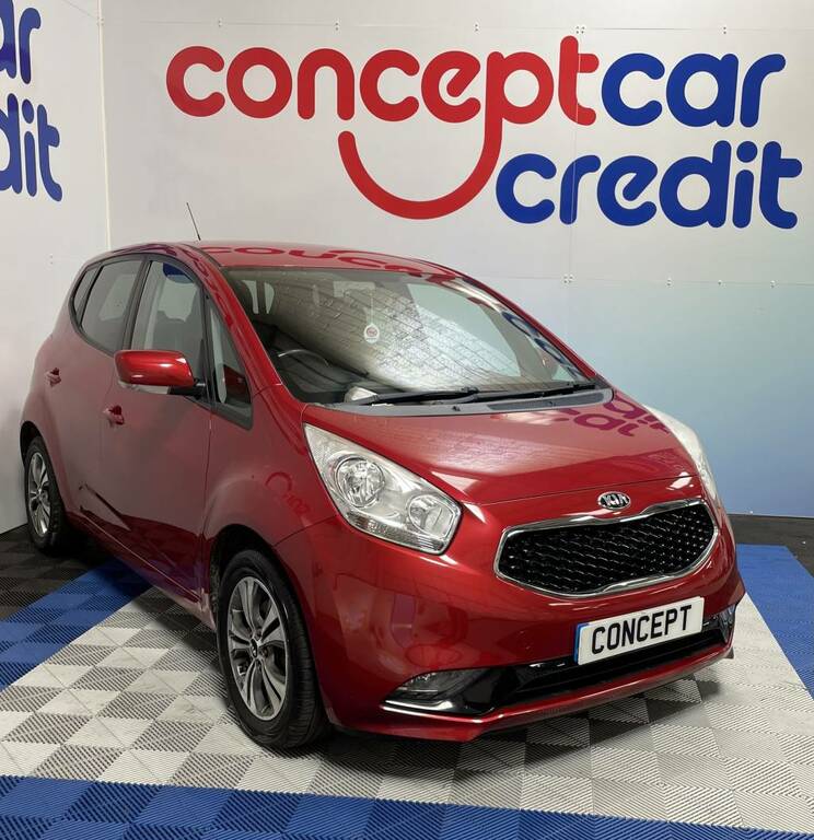 Kia Venga Hatchback 1.6 Crdi Isg 3  Red #2