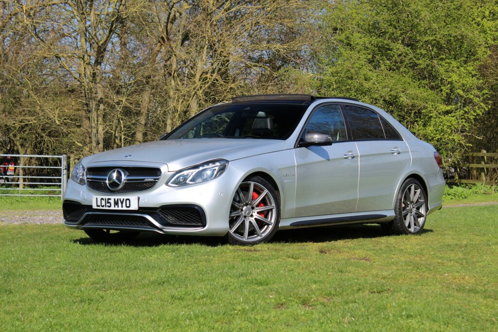 Mercedes-Benz E Class 5.5 E63 V8 Biturbo Amg S Silver #2