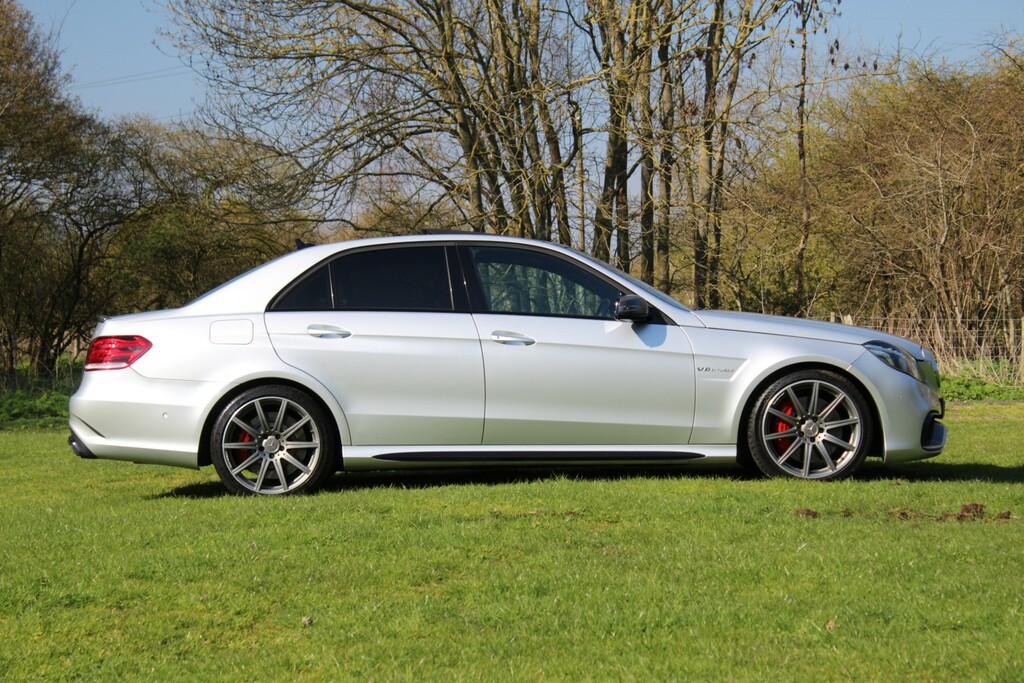 Mercedes-Benz E Class 5.5 E63 V8 Biturbo Amg S Silver #6