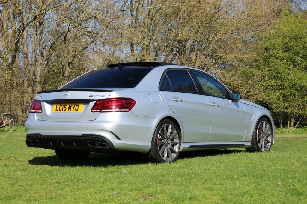 Mercedes-Benz E Class 5.5 E63 V8 Biturbo Amg S Silver #4
