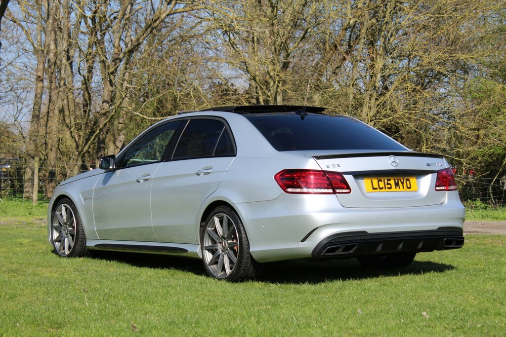 Mercedes-Benz E Class 5.5 E63 V8 Biturbo Amg S Silver #3