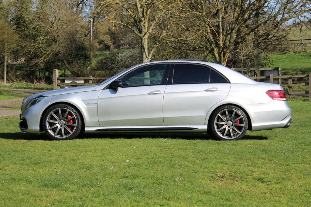 Mercedes-Benz E Class 5.5 E63 V8 Biturbo Amg S Silver #5