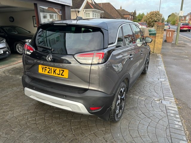 Vauxhall Crossland 1.2 Elite Nav Suv Euro 6 S S YF21KJZ Grey #4