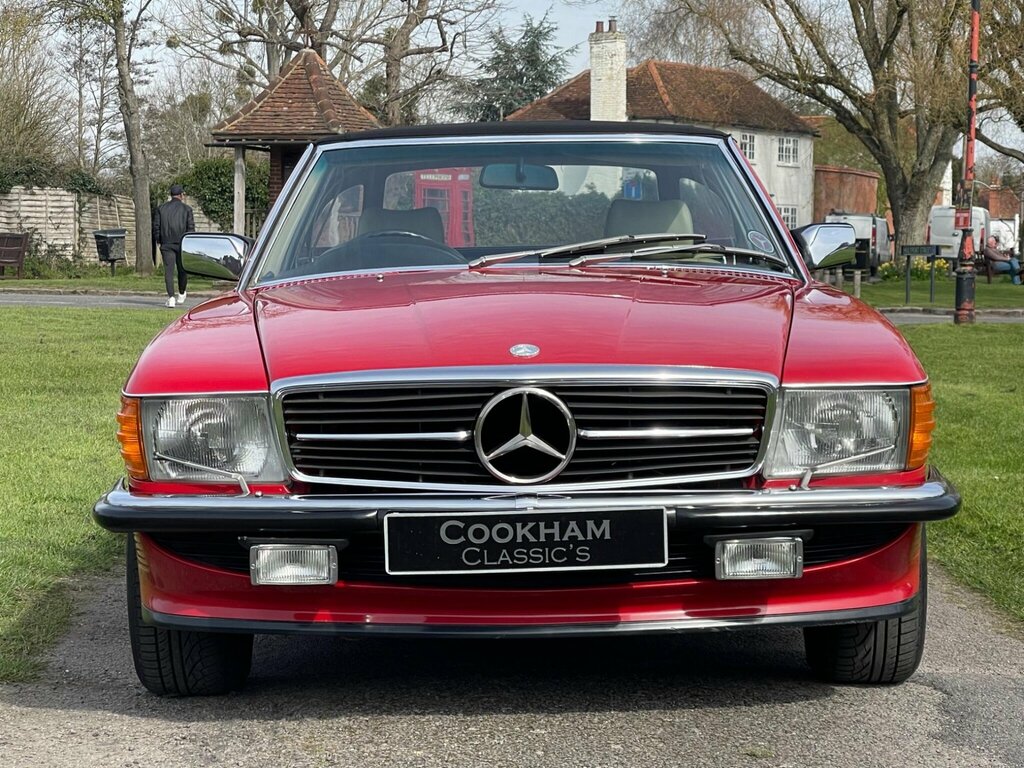 Mercedes-Benz 500 Convertible Red #2