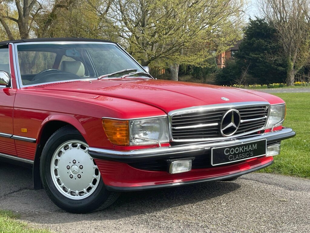 Mercedes-Benz 500 Convertible Red #6