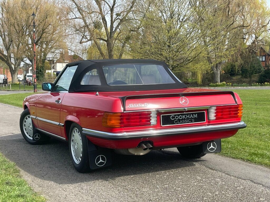 Mercedes-Benz 500 Convertible Red #4