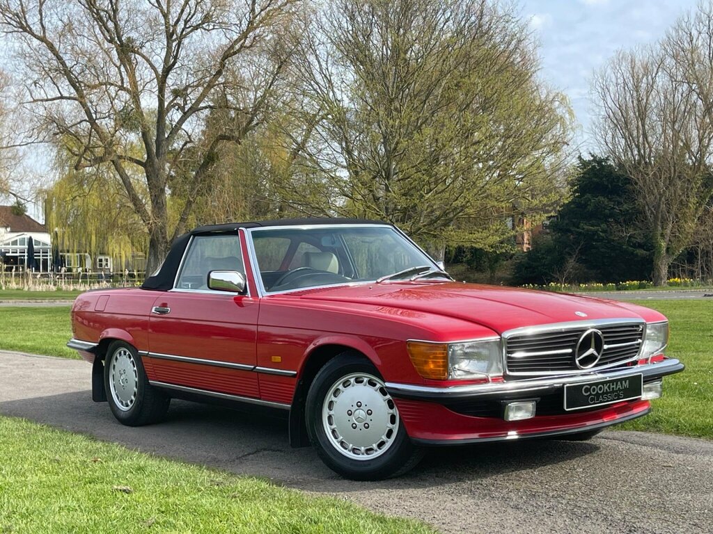 Mercedes-Benz 500 Convertible Red #5