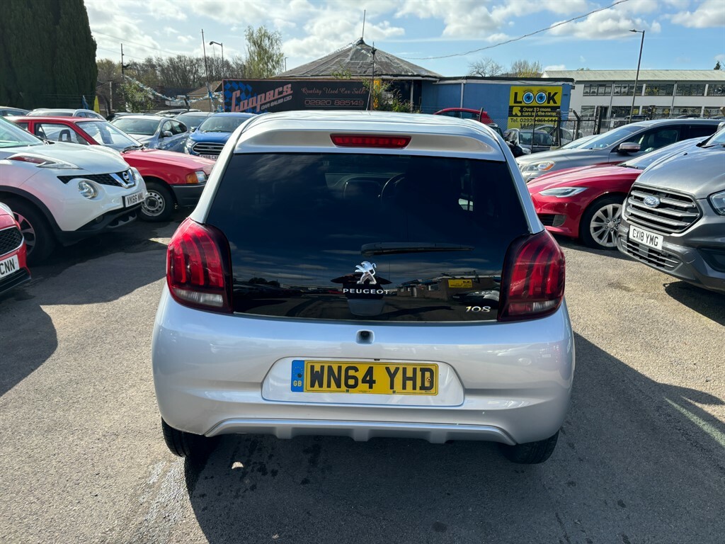 Peugeot 108 Allure Silver #5