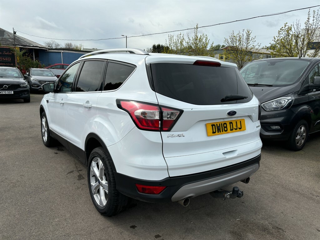 Ford Kuga Titanium X DW18DJJ White #4