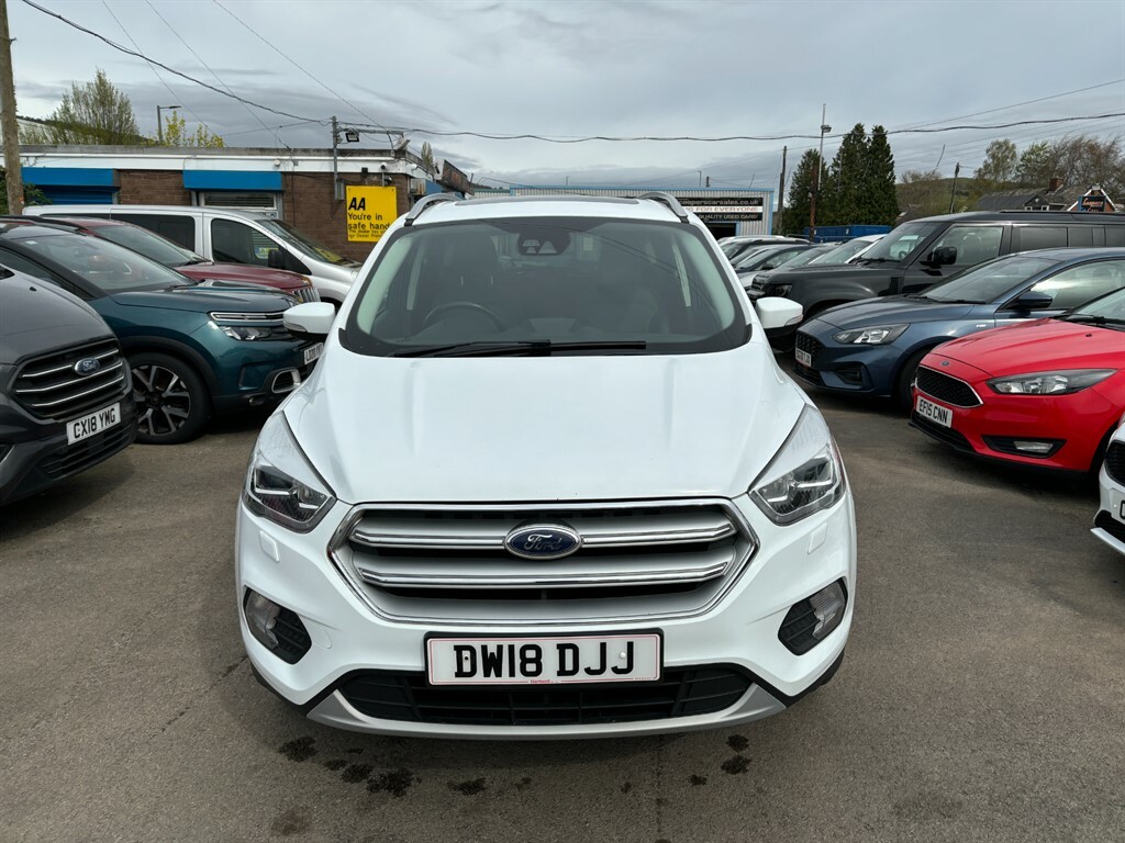 Ford Kuga Titanium X DW18DJJ White #2