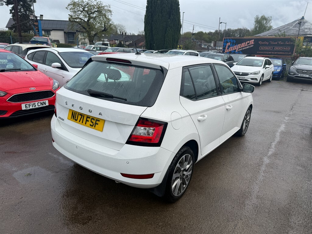 Skoda Fabia Se Drive Tsi NU71FSF White #6