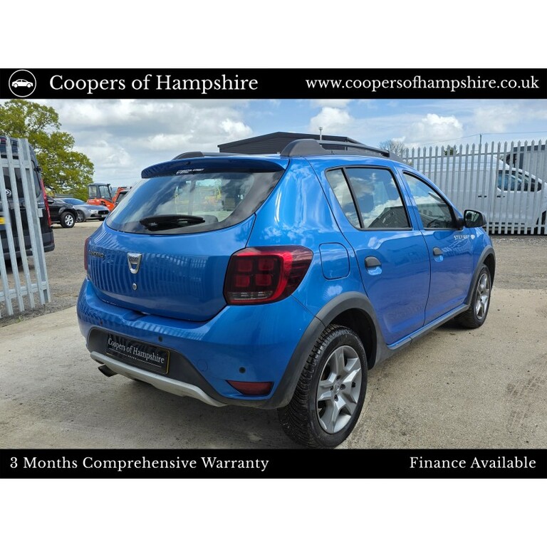 Dacia Sandero Stepway Petrol Blue #4