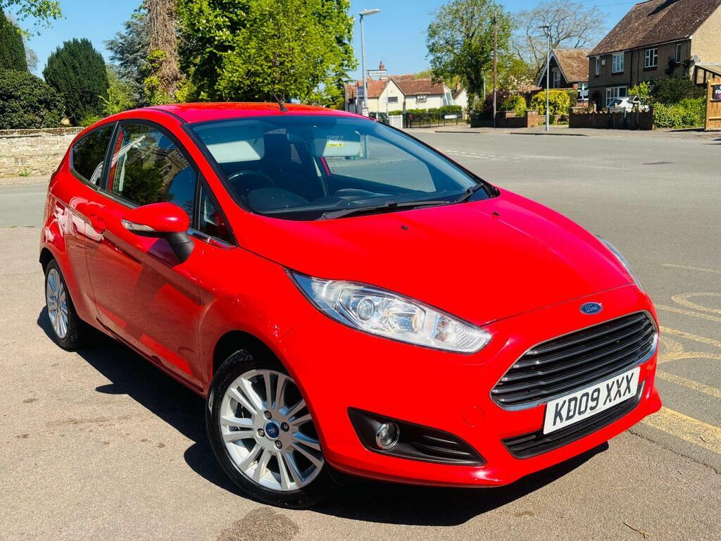 Ford Fiesta 1.0 Zetec Euro 5 S S KD09XXX Red