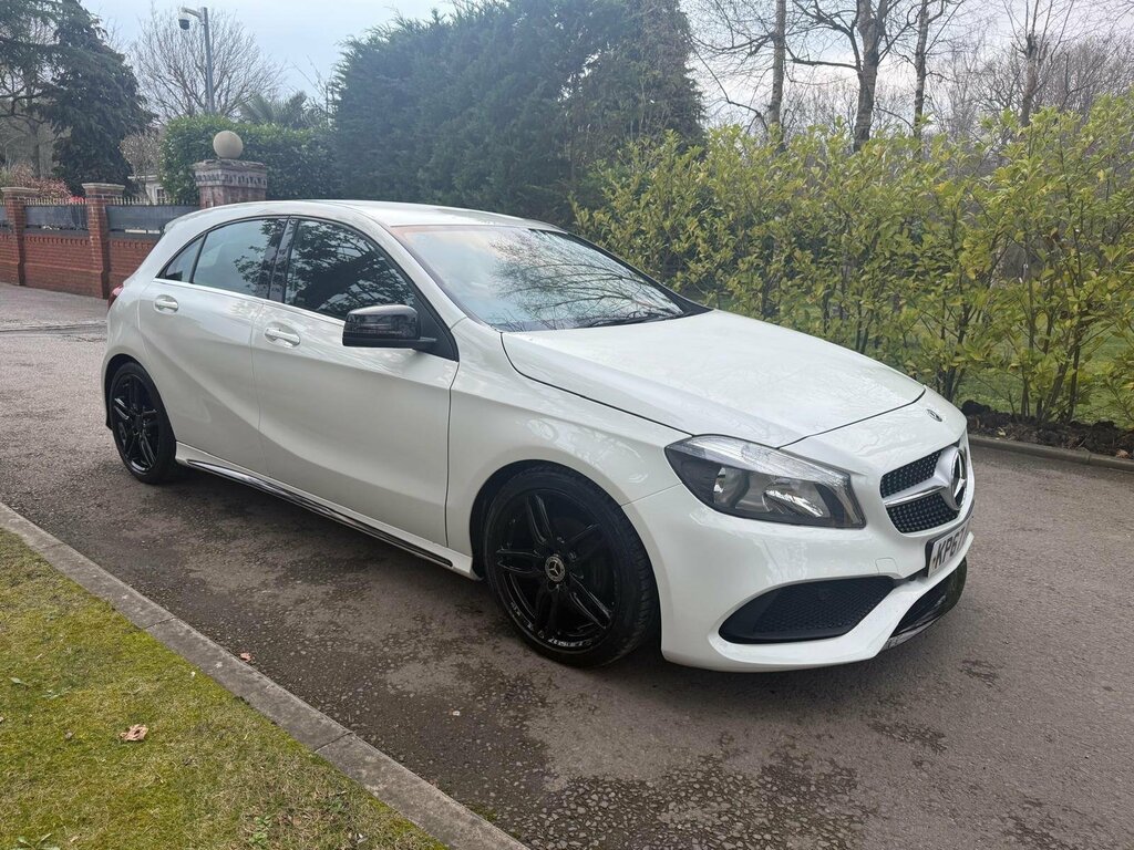 Mercedes-Benz A Class 2.1 A200d Amg Line Euro 6 Ss White