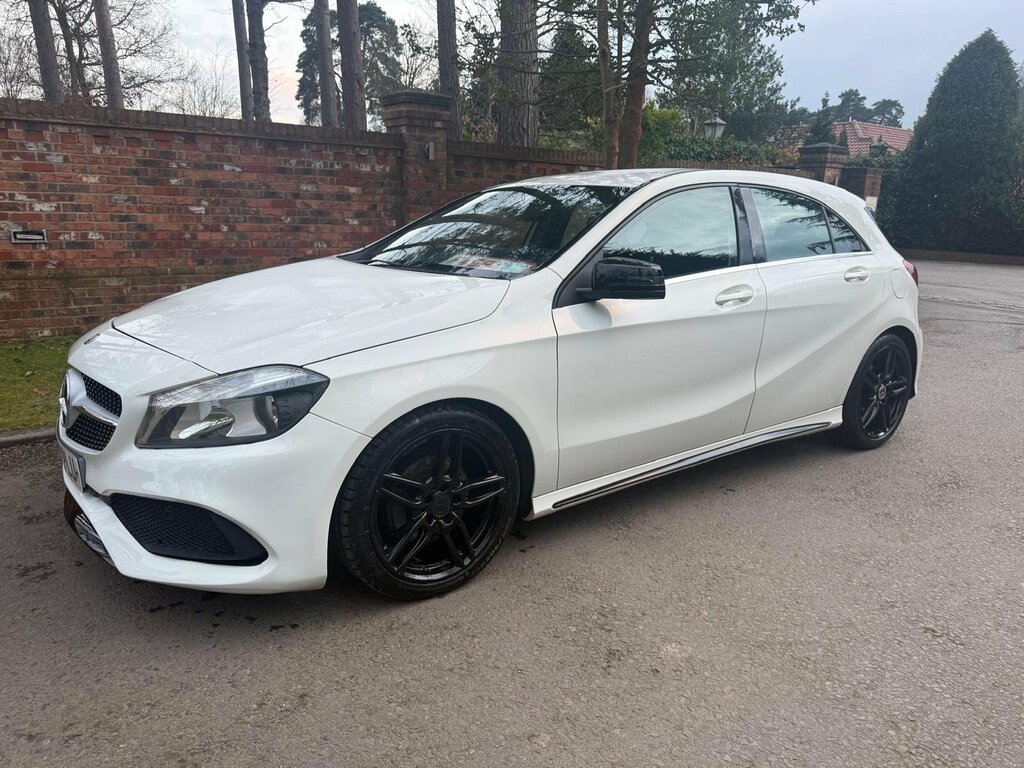 Mercedes-Benz A Class 2.1 A200d Amg Line Euro 6 Ss KP67PLU White #4
