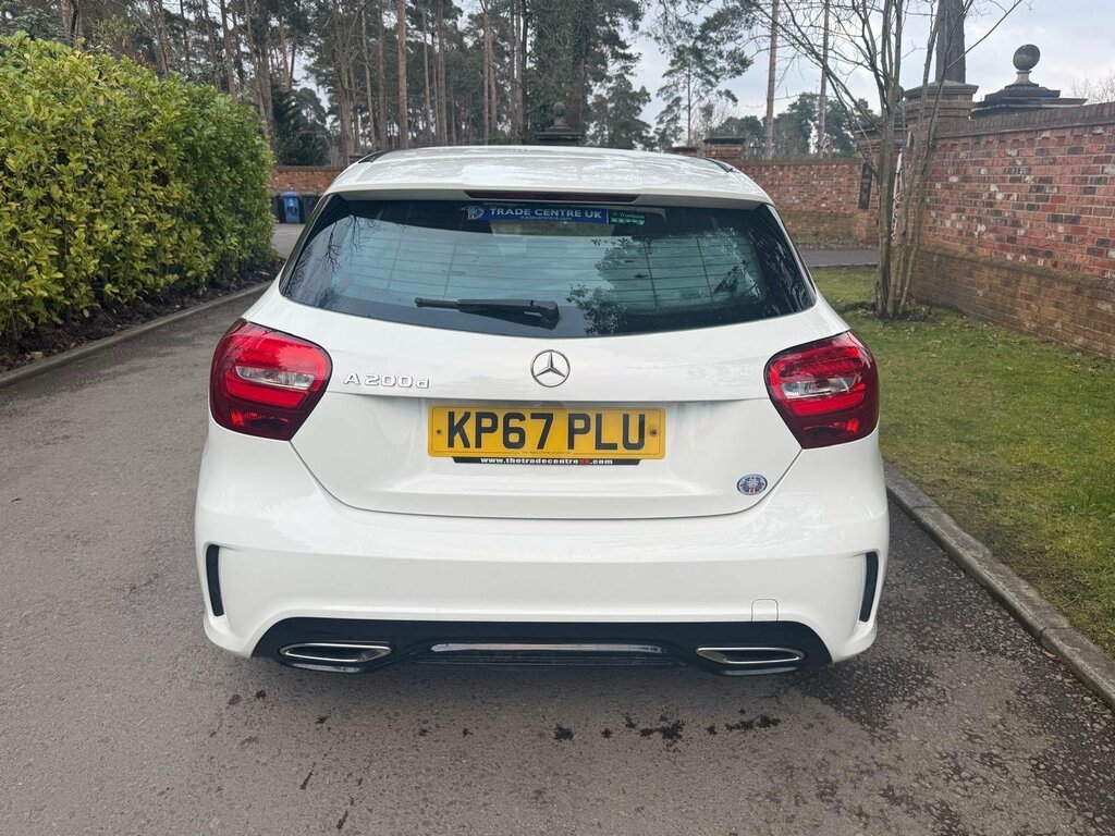 Mercedes-Benz A Class 2.1 A200d Amg Line Euro 6 Ss KP67PLU White #5