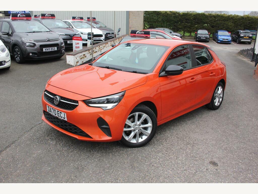Vauxhall Corsa 1.2 Se Euro 6 Orange