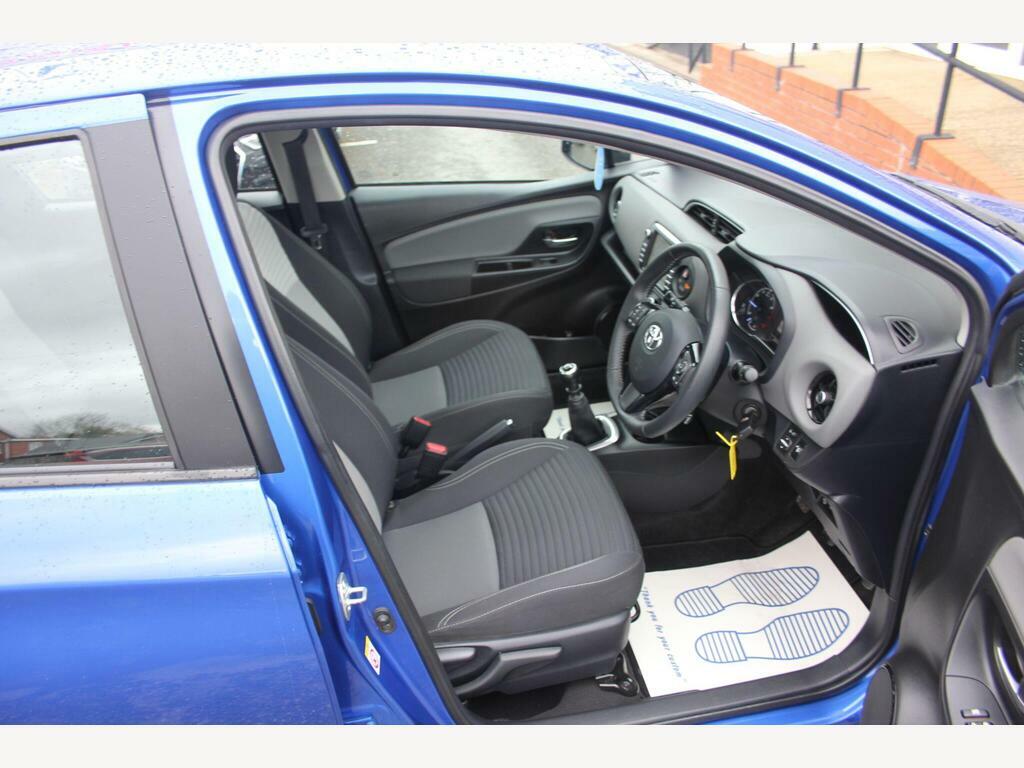 Toyota Yaris 1.5 Vvt-i Icon Tech Euro 6 YD18DTA Blue #6
